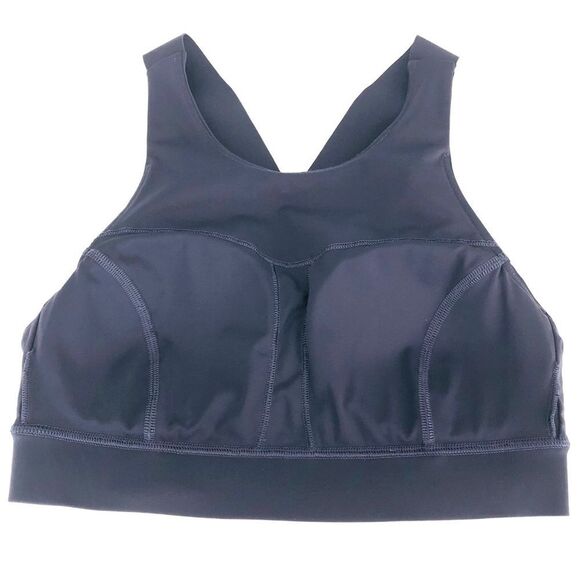 Lululemon Fast & Free Bra (Nulux) Black Grape - Picture 7 of 11